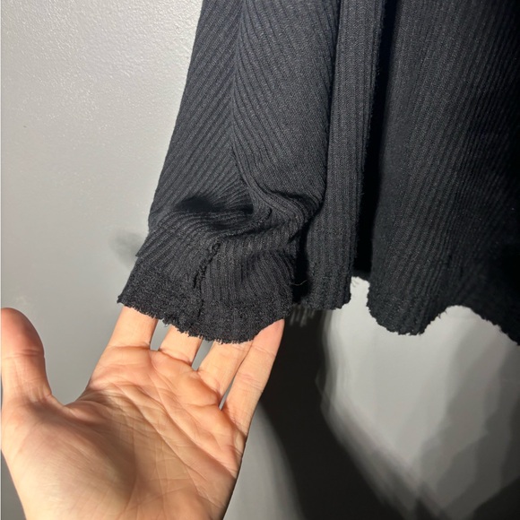 We The Free New Love Ribbed Distressed Tank Top Size Medium - Picture 5 of 6